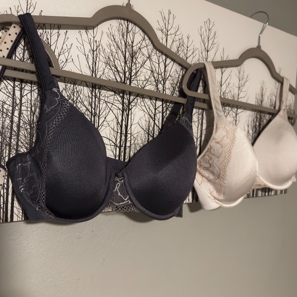 Set of 3 Bali Women's One Smooth U Side Support Bra Style 3547 - Picture 6 of 10